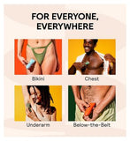 MERIDIAN Trimmer Plus - Blaze, Electric Body Hair, Pubic & Bikini Trimmer for Men & Women