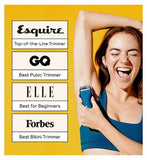 MERIDIAN Body Hair Trimmer Signature Ceramic Blade, Single Replacement Blade, Ocean