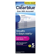 Clearblue Ultra Early Pregnancy Test Value Pack - 5 Tests