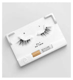 Eylure half Lash No.7 False Lashes Pair and Lash Adhesive 1ml