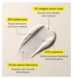 Skin + Me Breakouts + Visible Pores Serum, for Dry to Normal Skin, with Azelaic Acid and Collagen Amino Acid 12ml
