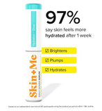 Skin + Me Hydration + Glow Serum, for Dry to Normal Skin, with Hyaluronic-7 and Collagen Amino Acid 12ml