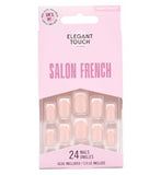 Elegant Touch French 164 False Nails With Glue 24s