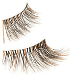 Eylure 3/4 Length 001 False Lashes Pair and Lash Adhesive 1ml