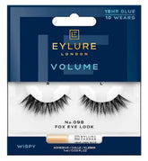 Eylure Volume Lash 098 False Lashes Pair and Lash Adhesive 1ml