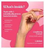 Novomins Bio Balance Fruchtgummis für Frauen, Erdbeergeschmack – 60 Stück