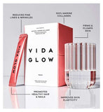 VIDA GLOW Natural Marine Collagen Peach - 30 x 3g sachets