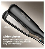 REVAMP Enigma Wide Ionic Radiance Ceramic Hair Straightener