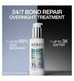 Redken Acidic Bonding Concentrate 24/7 Night and Day Hair Serum, Bond Repair for Damaged Hair 100ml