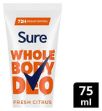 Sure Women Fresh Citrus 72hr Whole Body Deodorant Cream 75ml