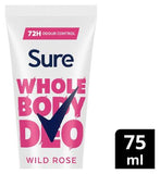 Sure Women Wild Rose 72hr Whole Body Deodorant Cream 75ml