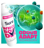 Sure Women Wild Rose 72hr Whole Body Deodorant Spray 150ml