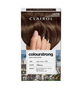 Clairol Colour Strong Permanent Hair Dye 6.0 Light Brown 199ml