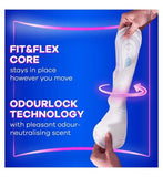 Always Platinum Day & Night Sanitary Towels With Wings 14 Pads