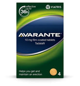 Avarante 10 mg Film-Coated Tablets - 4 Tablets