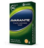 Avarante 10mg Film-Coated Tablets - 8 Tablets