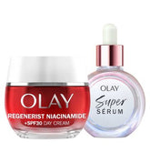 Olay Super Serum 30ml & Olay Regenerist Niacinamide SPF30 Day Cream 50ml Bundle