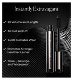 Laura Mercier Mini Caviar Extravagant Mascara Black 4.5g