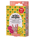 Wild Stripes Finger Flexi Food Plasters 20s