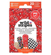 Wild Stripes Classic Sensitive Fashion Plasters 20s