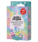 Wild Stripes Waterproof Rainbow Plasters 20s