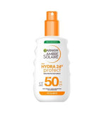 Garnier Ambre Solaire Hydra 24H Protect SPF50 Suncream Spray 150ml