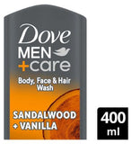 Dove Men+Care Eucalyptus + Mint 3-in-1 Hair, Face & Body Wash 400ml