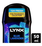 Lynx Fine Fragrance Blue Lavender 72hr Premium Deodorant Stick 50ml