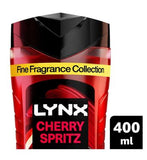 Lynx Fine Fragrance Cherry Spritz Premium Body Wash 400ml