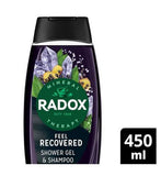 Radox Men Feel Recovered 2-in-1 Shower Gel & Shampoo 450ml