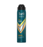 Sure Men Mandarin & Amber Nonstop Protection 72hr Anti-Perspirant Deodorant Spray 250ml