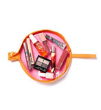 Lunar Flat Lay Makeup Pouch - Pink and Orange