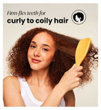 Tangle Teezer The Large Ultimate Detangler Naturally Curly Daffodil Yellow