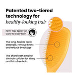 Tangle Teezer The Large Ultimate Detangler Naturally Curly Daffodil Yellow