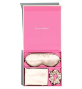 Silver Cloud Caramel Satin Giftset Infused With Silver Ions