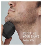 Panasonic Advanced 5 Blade Wet & Dry Compact Electric Shaver with Responsive Beard Sensor+. ES-PV3B Series 900S, Japanese Blades