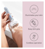 Panasonic 5-in-1 Full Body Epilator Kit with Pressure Sensor for Effortless Hair Removal, ES-EY90 Double Disc Technology