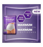 Always Discreet Maximum Protection Underwear Incontinence Pants Women Large x8