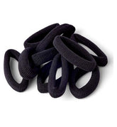 Boots Textured Hair Pony Bands Black 10s