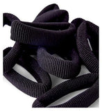 Boots Textured Hair Pony Bands Black 10s