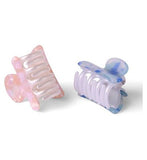 Boots Jaw Clips Pink & Blue