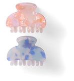 Boots Jaw Clips Pink & Blue