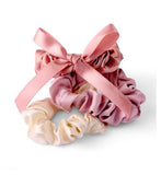 Boots Bow Satin Scrunchies