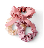 Boots Bow Satin Scrunchies