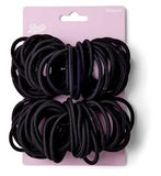 Boots Thick Ponybands Black 100s