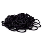 Boots Thick Ponybands Black 100s