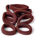 Boots Textured Hair Pony Band Brown 10s