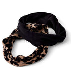Boots Wide Wrinkle Leopard Headwrap 2s