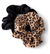 Boots Black Leopard Scrunchie