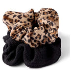 Boots Black Leopard Scrunchie